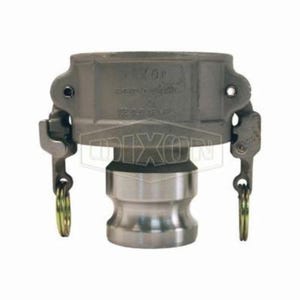 Dixon® RDA4030EZ EZ Boss-Lock™ Type DA Cam and Groove Reducing Coupler, 3 x 4 in Nominal, Coupler x Adapter End Style, 316 Stainless Steel, Domestic