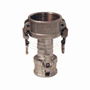 Dixon® RDD3040EZ Boss-Lock™ Cam and Groove Spool Coupler, 3 x 4 in Nominal, Coupler End Style, 316 Stainless Steel, Domestic