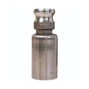 Dixon® RE075-1370 Boss-Lock™ Type E Cam and Groove Swaged Adapter with Ferrule, 3/4 in, Male Adapter x Hose Shank, 316 Stainless Steel, Domestic