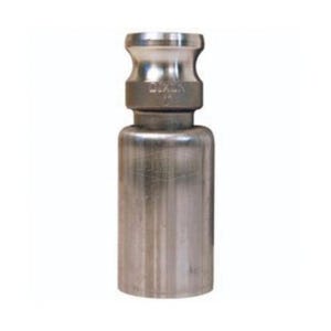 Dixon® RE100-1620 Boss-Lock™ Type E Cam and Groove Swaged Adapter with Ferrule, 1 in, Male Adapter x Hose Shank, 316 Stainless Steel, Domestic