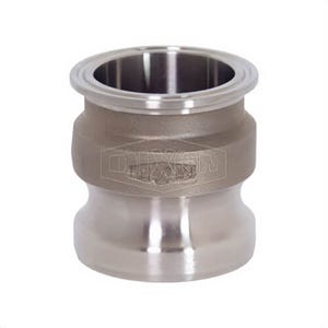 Dixon® RE200SE Cam and Groove Adapter, 2 in, Adapter x Clamp, 316 Stainless Steel