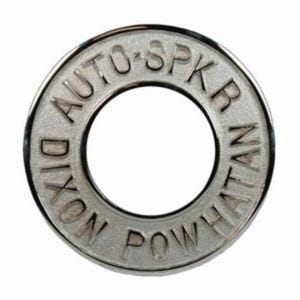 Dixon® The Right Connection REP250AS-C 24-209 Round Identification Plate, 2-1/2 x 7-5/8 in Nominal, Pipe x OD End Style, Cast Brass, Domestic