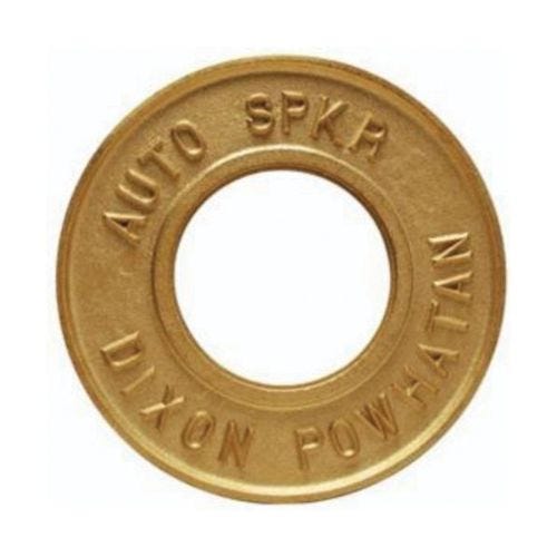 Dixon® The Right Connection REP250AS-P 24-209 Round Identification Plate, 2-1/2 x 7-5/8 in Nominal, Pipe x OD End Style, Cast Brass, Domestic