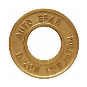 Dixon® The Right Connection REP600SP 24-209 Round Identification Plate, 6 x 11-1/4 in Nominal, Pipe x OD End Style, Cast Brass, Domestic