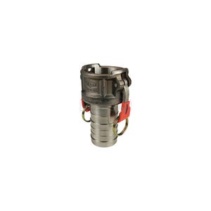 Dixon® Vent-Lock™ RLC200EZ Safety EZ Boss-Lock™ Type-C Cam and Groove Coupler with Seal and Cam Arms, 2 in Nominal, Female Coupler x Hose Shank End Style