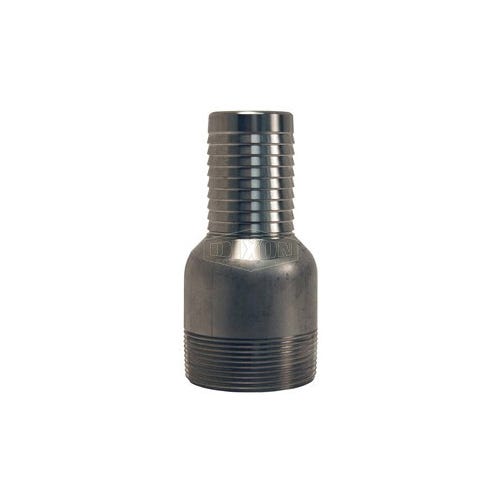 Dixon® RST1520 King™ Combination Nipple, 1-1/2 x 1-1/4 in x 4 in L, MNPT x Hose, 316 Stainless Steel