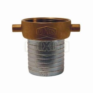 Dixon® SB22N King™ Short Shank Suction Coupling with Brass Nut, 1-1/2 in Nominal, Female NST (NH) End Style, Domestic