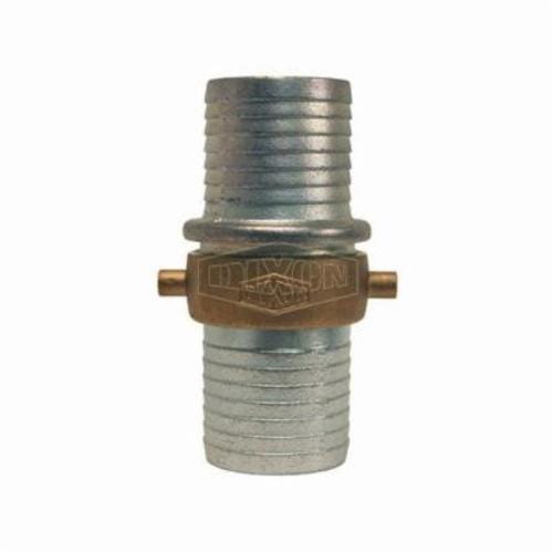 Dixon® SB33 King™ Short Shank Suction Coupling with Brass Hex Nut, 1 in Nominal, NPSM End Style, Domestic