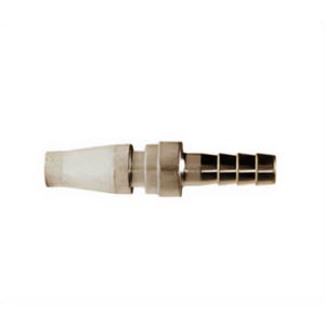 Dixon® SHD4S3 Schrader Nipple, 3/8 in Barb Steel, 1/2 in