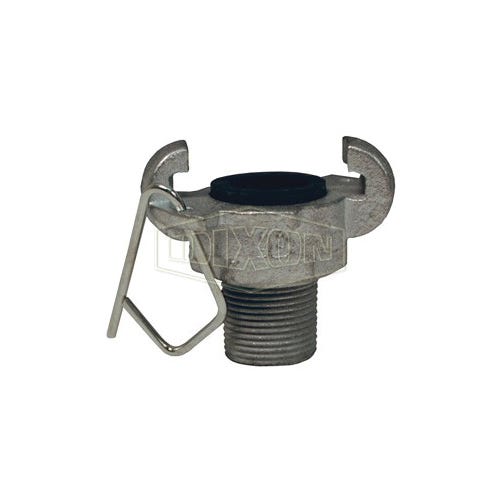 Dixon® Surelock™ SL150M Medium Head Hose End, 1-1/2 in Nominal, Quick Connect Coupler x MNPT, 200 psi Pressure, Iron