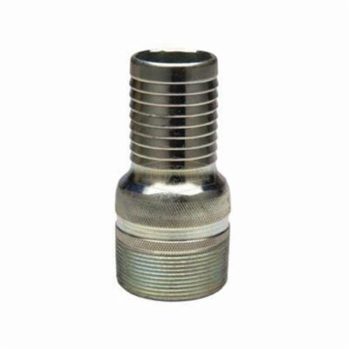 Dixon® STC175200 Jump Size King™ Combination Nipple, 2 x 1-3/4 in NPT x Hose Shank, Carbon Steel, Zinc Plated, Domestic