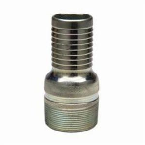 Dixon® STC3035 Jump Size King™ Combination Nipple, 3 x 2-1/2 in x 5-3/4 in L NPT x Hose Shank, Carbon Steel, Zinc Plated, Domestic