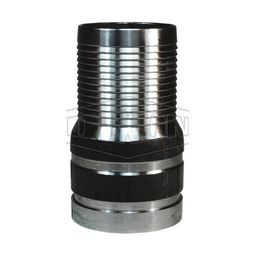 Dixon® STV35 King™ Combination Nipple, 3 in x 6 in L Grooved, Carbon Steel, Unplated
