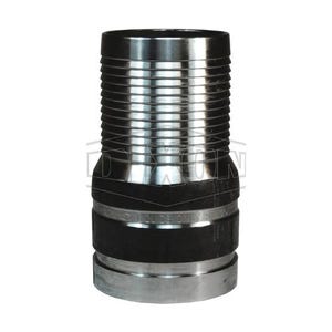 Dixon® STV35 King™ Combination Nipple, 3 in x 6 in L Grooved, Carbon Steel, Unplated