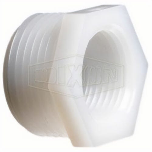 Dixon® THB64 Tuff-Lite™ Pipe Bushing, 1/2 x 3/4 in Nominal, MNPT x FNPT End Style, Nylon, Domestic
