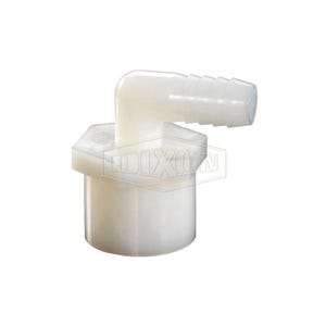 Dixon® TLFS44 Tuff-Lite™ 90°  Elbow, 1/2 in, FNPT x Hose Barb, Nylon