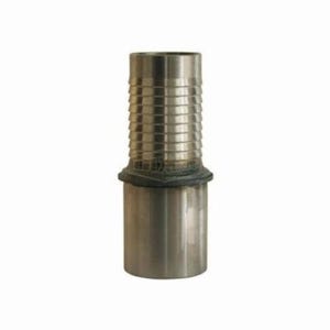 Dixon® TP96-42 Holedall® Special Standard External Swage Stem, 6 in, Hose Shank x Beveled, Carbon Steel, Domestic