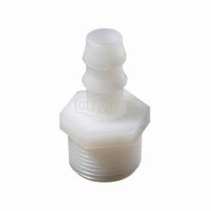 Dixon® TPN22 Tuff-Lite™ Push-On Insert, 1/4 in Nominal, MNPT x Hose Shank, Nylon