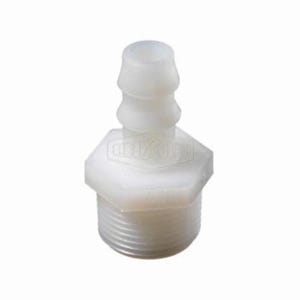 Dixon® TPN33 Tuff-Lite™ Push-On Insert, 3/8 in Nominal, MNPT x Hose Shank, Nylon, Domestic