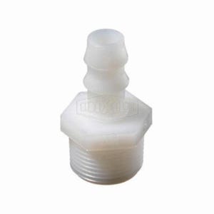 Dixon® TPN46 Tuff-Lite™ Push-On Insert, 3/4 x 1/2 in Nominal, MNPT x Hose Shank, Nylon, Domestic
