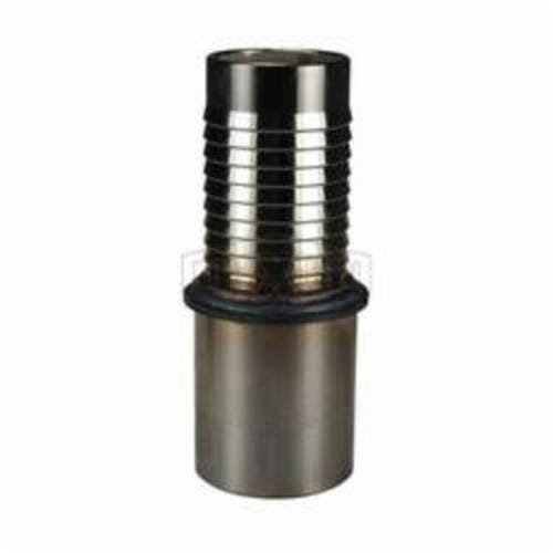 Dixon® TPR48 Holedall® Tubular External Swage Stem, 3 in Nominal, Beveled, 316 Stainless Steel, Domestic