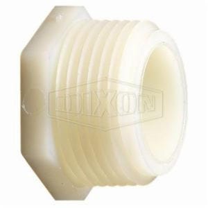 Dixon® TPX3 Tuff-Lite™ Hex Head Drain Plug, 3/8 in Nominal, MNPT End Style, Nylon, Domestic