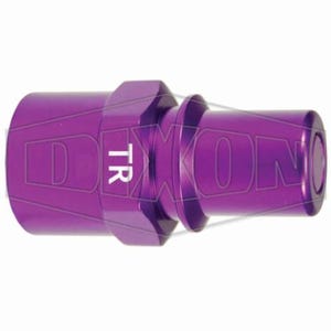 Dixon® FloMax TR Standard Transmission Fluid Receiver, 3/8 in Nominal, FNPT, Aluminum, Domestic