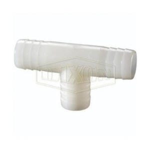 Dixon® TSSS333 Tuff-Lite™ Branch Tee, 3/8 in Nominal, Hose Run x Hose Branch End Style, Nylon, Domestic