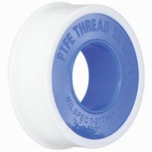 Dixon® The Right Connection™ TTA50 Thread Sealant Tape, 260 in L x 1/2 in W x 3.5 mil Thick, PTFE