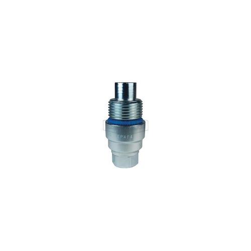 Dixon® VEP4BF4 DQC VEP Female Plug, 1/2-14 Nominal, Female BSPP, Steel, Domestic