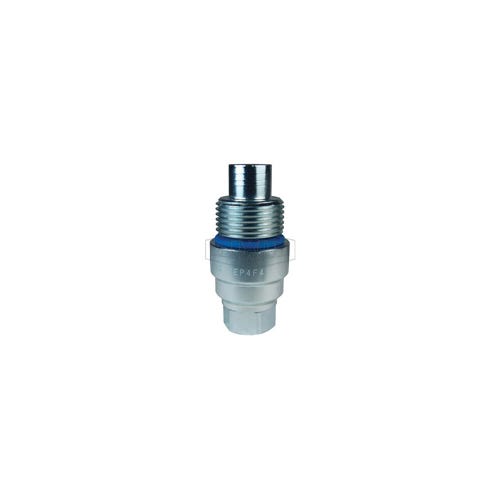 Dixon® VEP8BF8 DQC VEP Female Plug, 1-11 Nominal, Female BSPP, Steel, Domestic