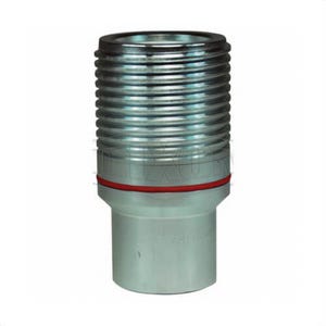 Dixon® WS12F12-BOP Wing Style High Pressure Plug, 1-1/2-11-1/2 Nominal, FNPT, Steel, Domestic