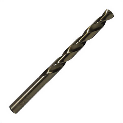 Drill America D/ACO27/64 Heavy Duty Premium Quality Jobber Length Drill Bit, 27/64 in Drill - Fraction, 0.4219 in Drill - Decimal Inch, 135°  Point