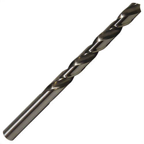 Drill America D/AP7 Premium Quality Jobber Length Drill Bit, #7 Drill - Wire, 0.201 in Drill - Decimal Inch, 118°  Point, HSS, Bright/Polished