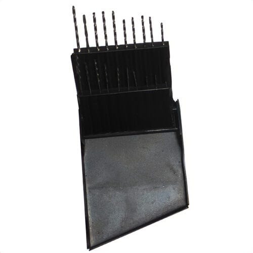 Drill America D/A20J-SET 2-Flute Premium Grade Jobber Length Drill Set, #61 Min Drill Bit, #80 Max Drill Bit, 118°  Drill Point Angle, 20 pc