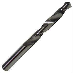 Drill America DMOD6 Jobber Length Drill Bit, #6 Drill - Wire, 0.204 in Drill - Decimal Inch, 118° Point, Solid Carbide, Bright