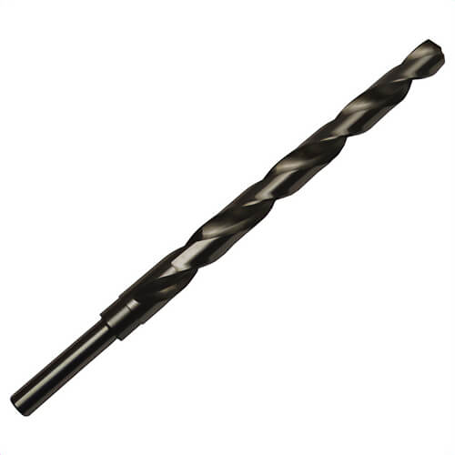Qualtech DWDDL18X5/8X1/2 Extra Length Drill, 5/8 in Drill - Fraction, 0.625 in Drill - Decimal Inch, 18 in OAL, HSS