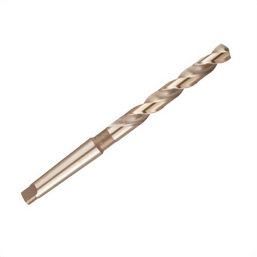 Qualtech DWDTSCO11/16 Heavy Duty Taper Shank Drill Bit, 11/16 in Drill - Fraction, 0.6875 in Drill - Decimal Inch, #2 Morse Taper Shank Taper, HSS-Co