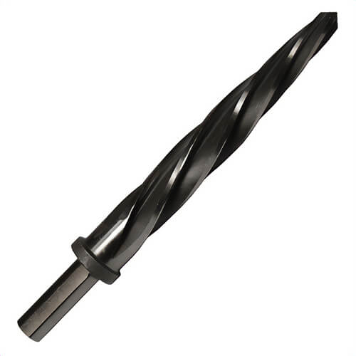 Qualtech DWRRBSS1-1/16 Bridge Reamer, Imperial, 1-1/16 in dia x 6-7/8 in L, 1/2 in dia Round Shank, Straight Flute