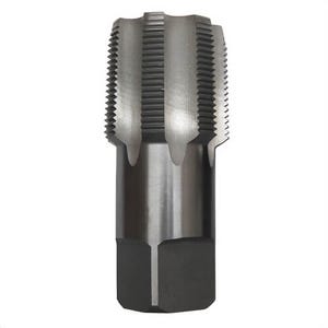 Drill America® T/A64013 Pipe Tap, 2-11-1/2 Thread, 7 Flutes, Right Hand Cutting Direction, HSS, Bright