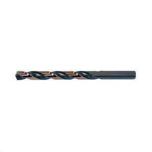 Drillco 400E106 Heavy Duty Jobber Length Drill Bit, 3/32 in Drill - Fraction, 0.0938 in Drill - Decimal Inch, 135° Point, HSS, Black/Gold