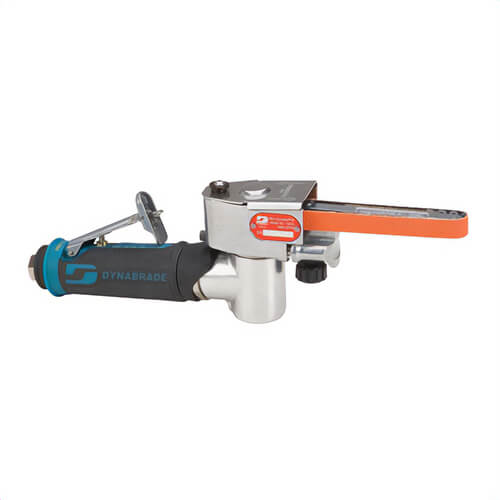 Dynabrade® Mini-Dynafile® II 15003 Abrasive Belt Tool, 1/8 to 1/2 in W x 12 in L, 0.4 hp, 20 scfm Air Flow, 90 psi
