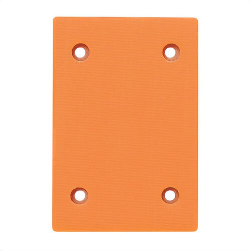 Dynabrade® Dynabug® II 56315 Medium Density Non-Vacuum Sanding Pad, 4-1/4 in L x 3 in W, Hook Attachment