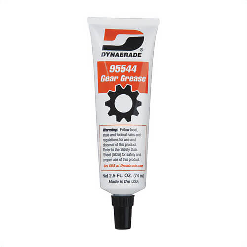 Dynabrade® 95544 Multi-Purpose Gear Grease, 2.5 oz Tube, 0 to 300°F 