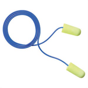 3Mâ„¢ 7000002306 E-A-Rsoftâ„¢ Neonsâ„¢ Corded Earplugs, 33 dB Noise Reduction, Tapered Shape, CSA Class AL, Disposable, Corded Design