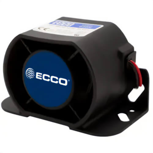 Ecco® DF835N Alarm, Back-Up Dual Function, 107 db, 12 to 24 VDC