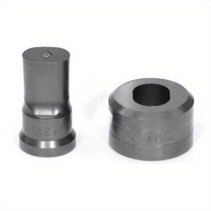 Edwards® PDOB3/4X1 Punch and Die Set with Key-Way, Oblong, 3/4 x 1 in Punch, 25/32 x 1-1/32 in Die, 2 pc