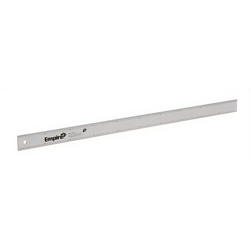 Empire® 4010 Heavy-Duty Aluminum Straight Edge Rule, Measurement Up to 1,000 mm, Metric, 1 m
