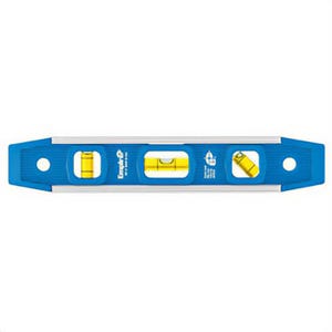 Empire® 587-24 Magnetic Torpedo Level with Acrylic Vial, Aluminum, Imperial, 9 in