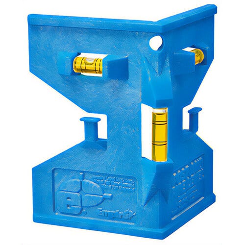 Empire® 720 Polycast® Post and Pipe Level with Durable Vial, Non-Magnetic, Imperial, 5-1/4 in